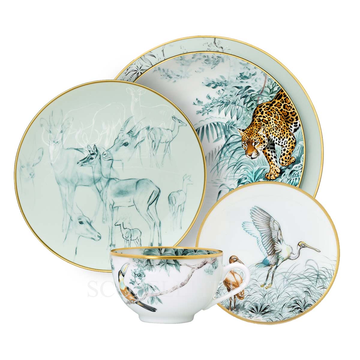 Hermes Dinner Set Carnets d'Equateur 1