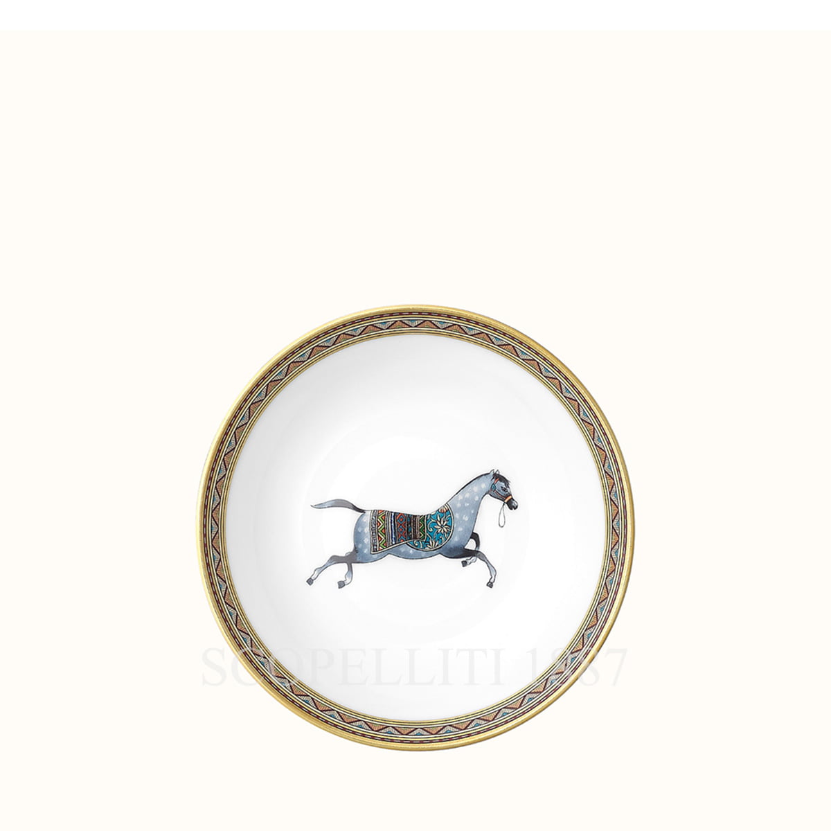 Hermes Soy Dish Cheval d'Orient Set of 2 1