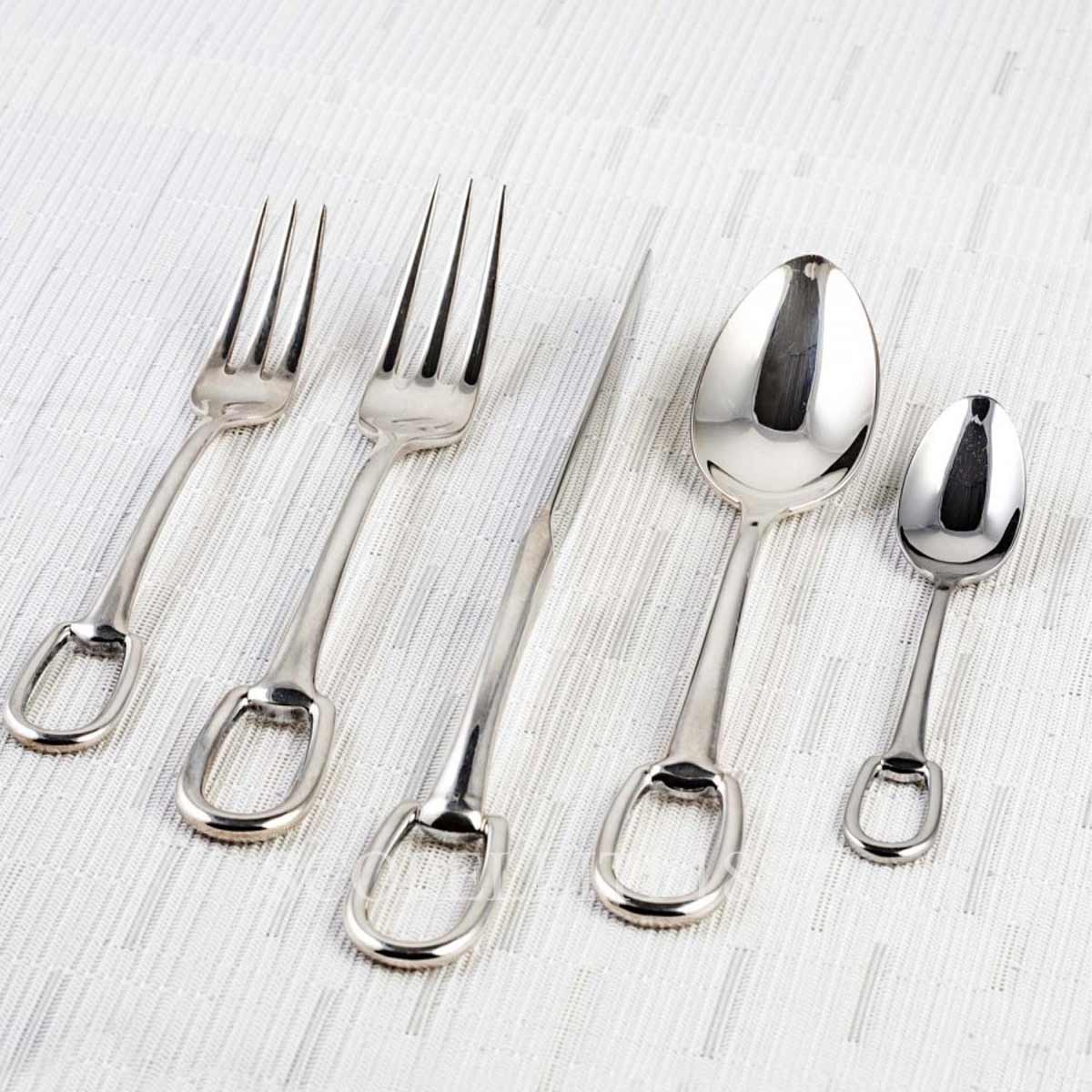 Hermes Cutlery 36 Pieces Attelage Stainless Steel 2