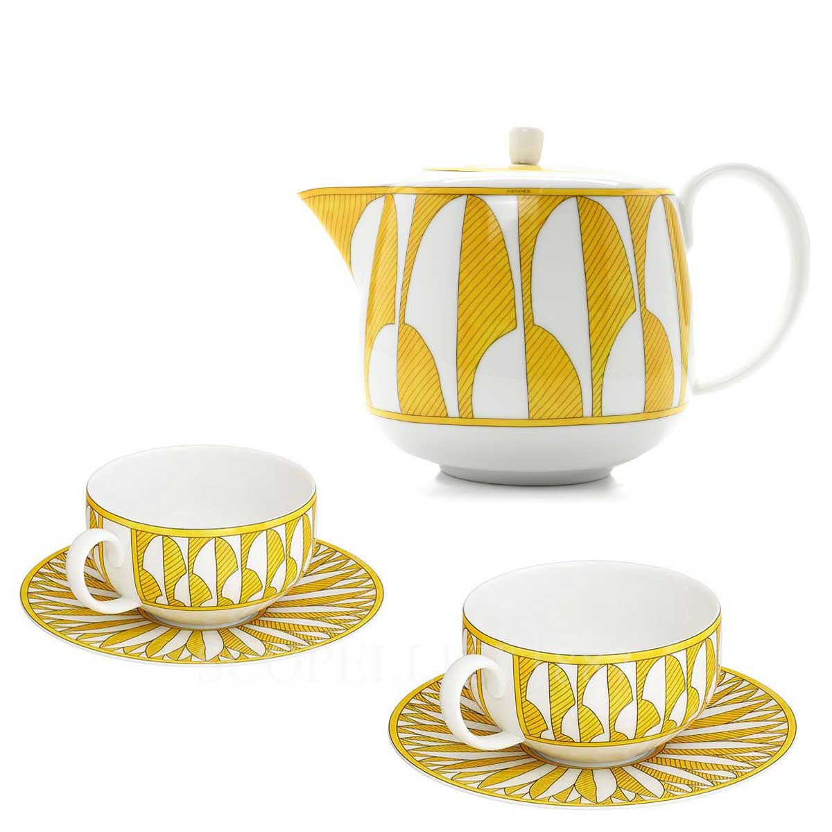 Hermès Soleil d'Hermès Tea Set 1