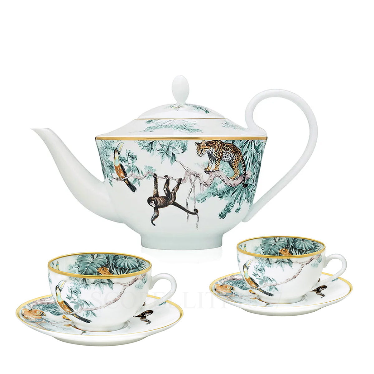 Hermès Tea Set Carnets d’Equateur 1