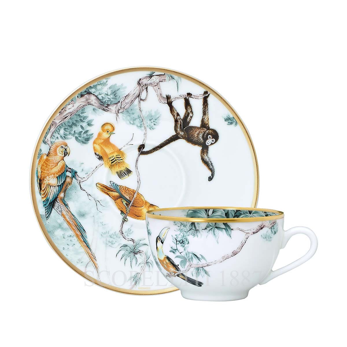 Hermès Tea Set Carnets d’Equateur 4