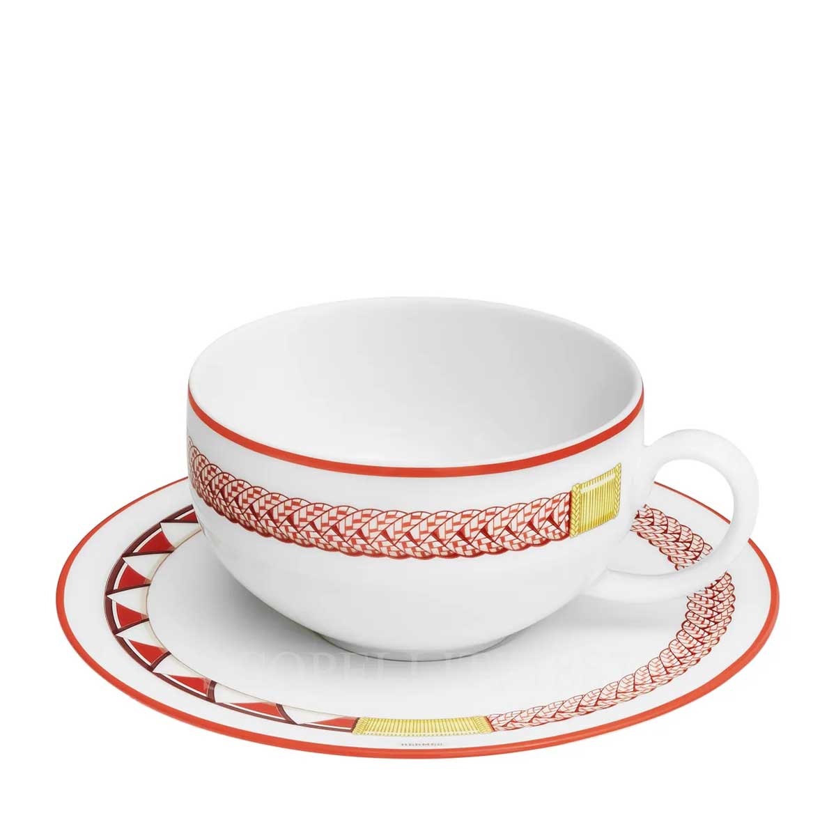 Hermes Tea Set Tressages Equestres 4