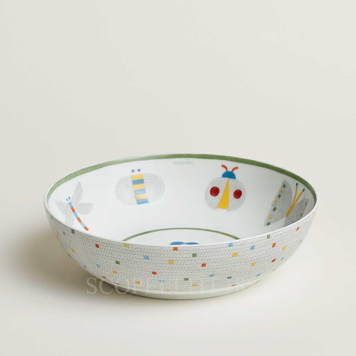 Hermes Cereal Bowl Animaux Nattes - Set of 2 1