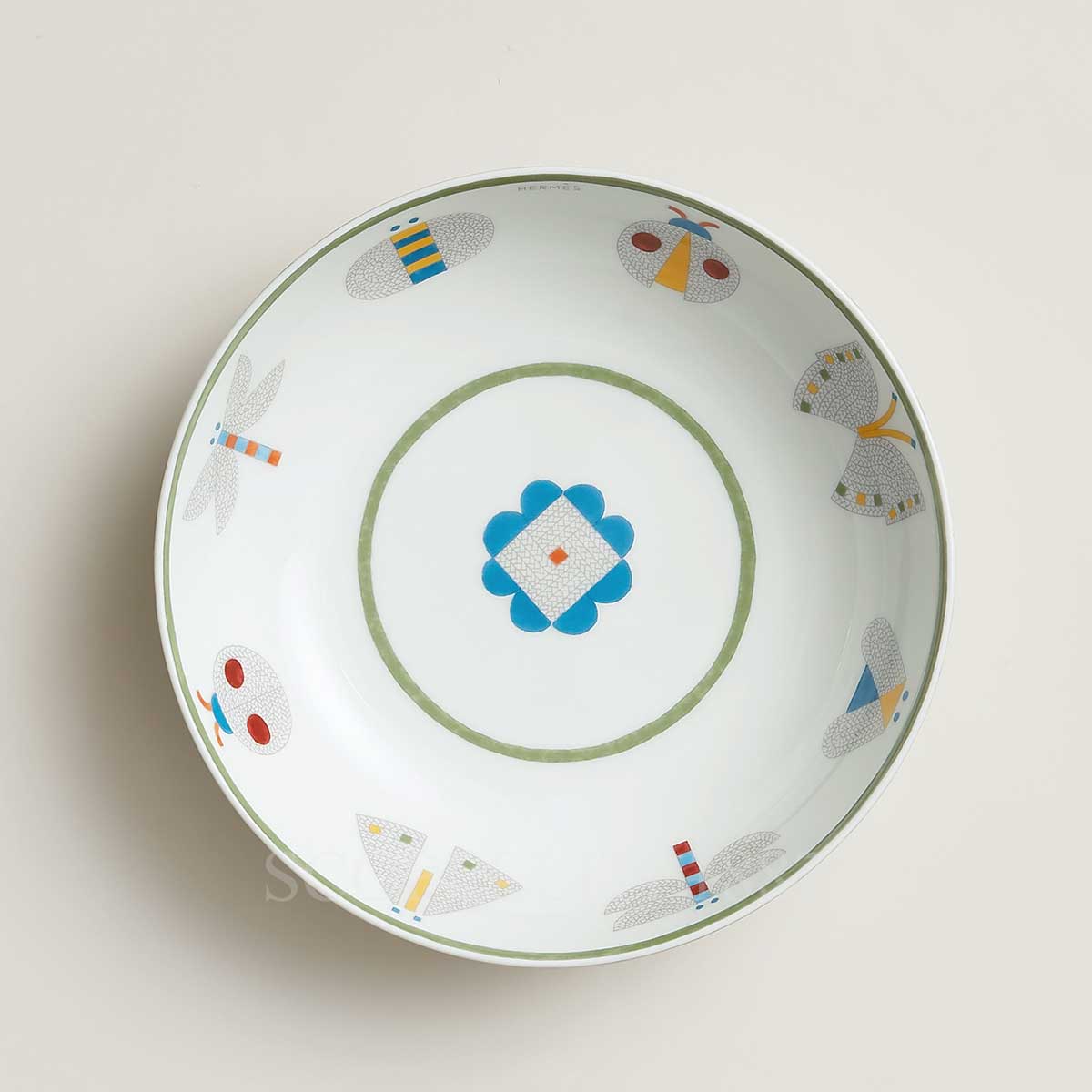 Hermes Cereal Bowl Animaux Nattes - Set of 2 3