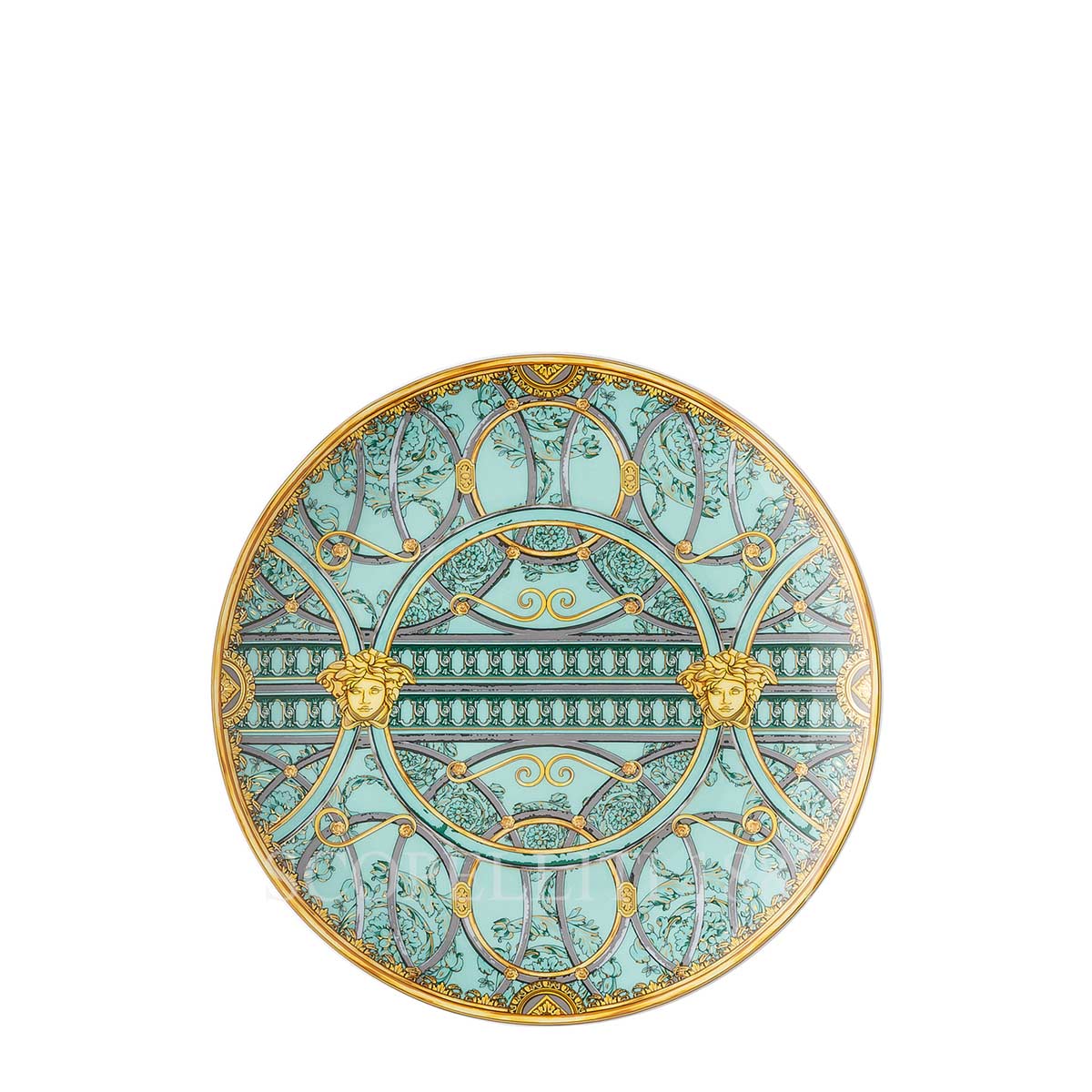 VERSACE Versace Plate 21 cm Scala del Palazzo Green 1
