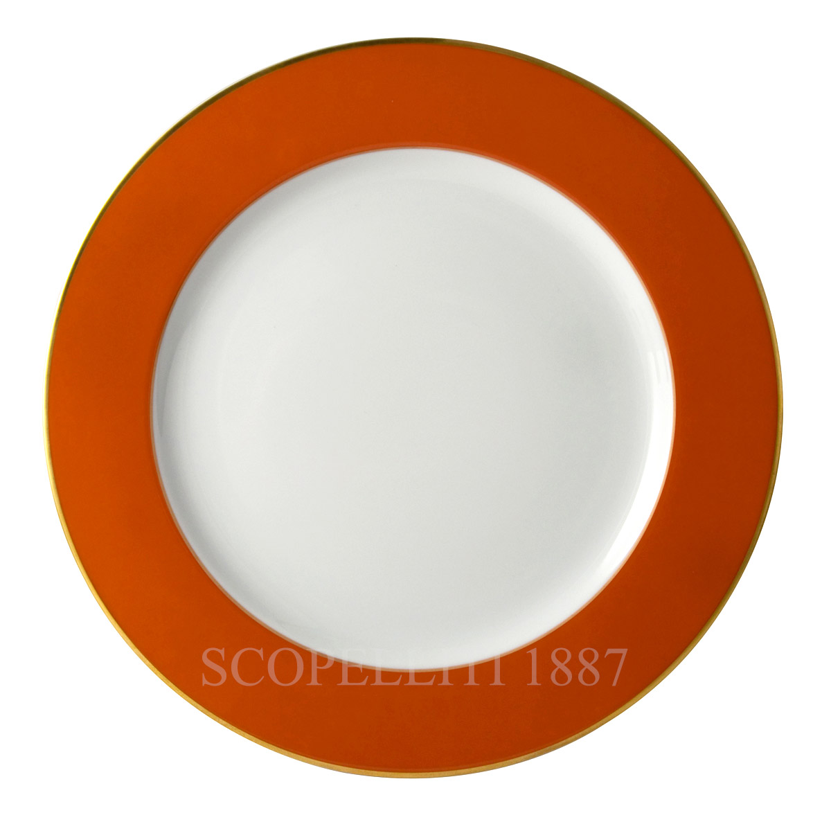 Bernardaud Bernardaud Presentation Plate Opaline Orange 1
