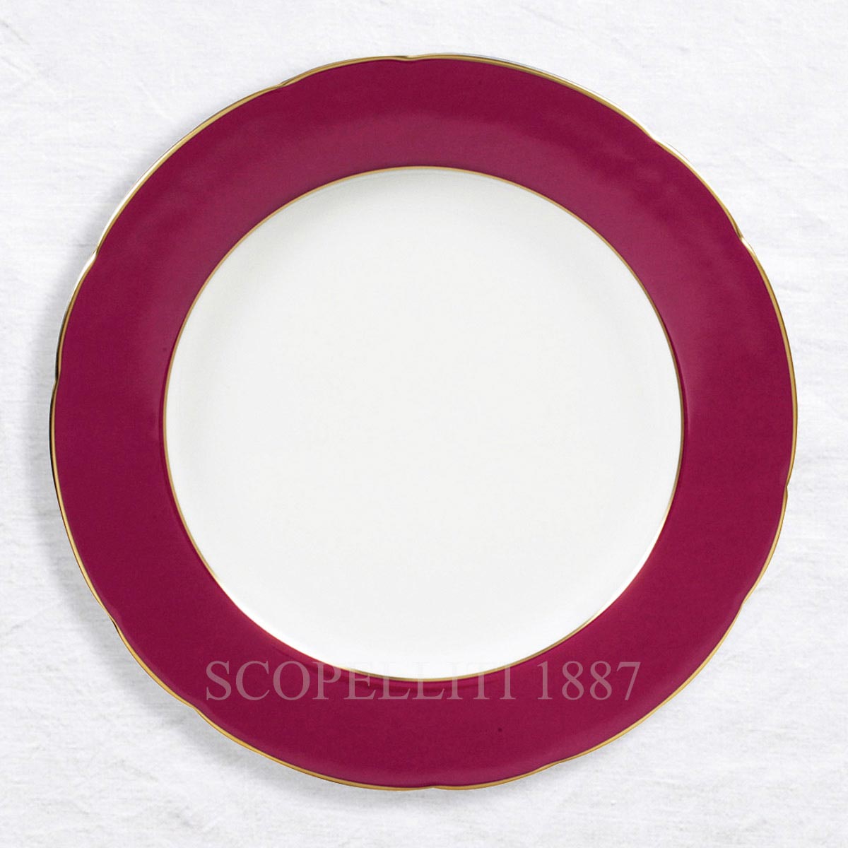 Bernardaud A.M.Royale Louis XV Presentation Plate Purple 1