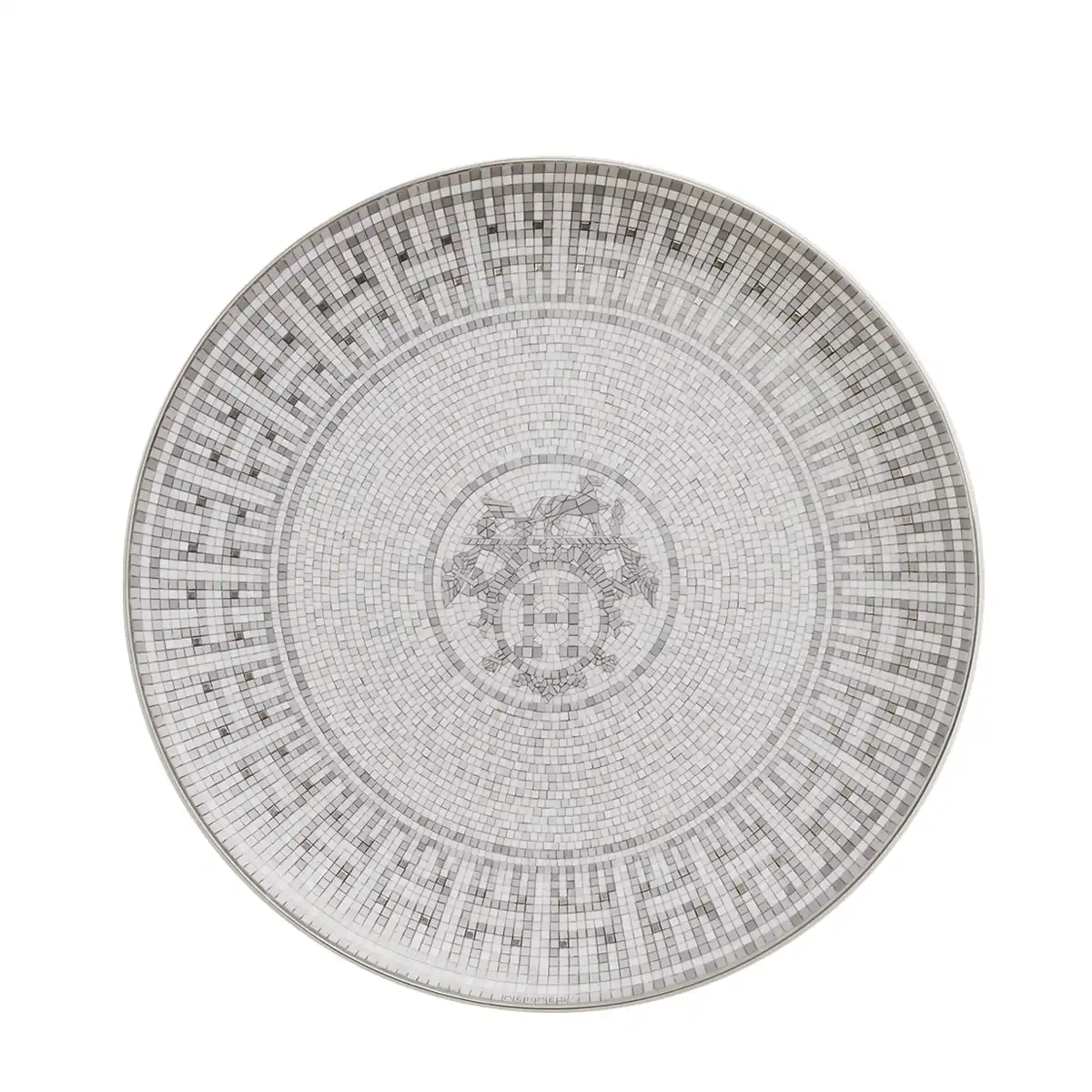 Hermes Hermès Mosaique au 24 Platinum 5-Piece Place Setting 3