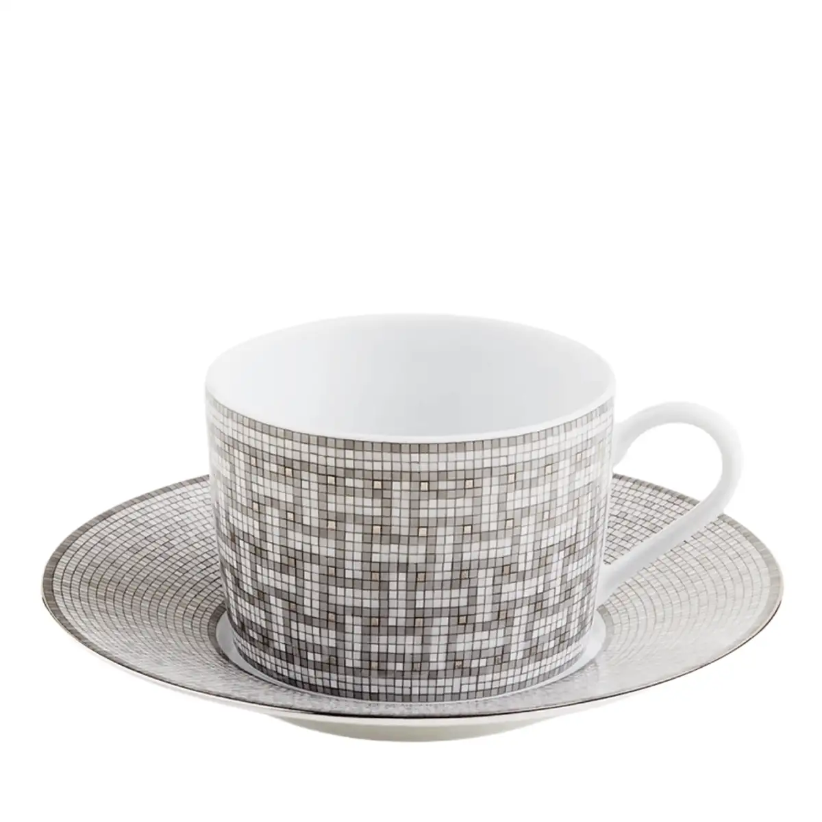 Hermes Hermès Mosaique au 24 Platinum 5-Piece Place Setting 5