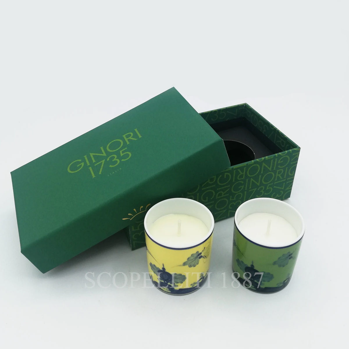 GINORI 1735 Ginori Oriente Italiano Scented Candles - Set of 2 2