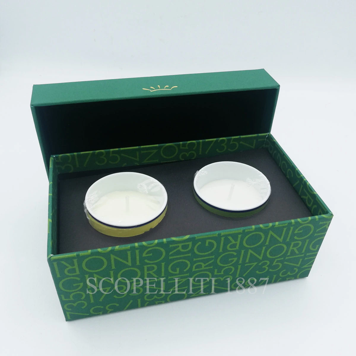 GINORI 1735 Ginori Oriente Italiano Scented Candles - Set of 2 3