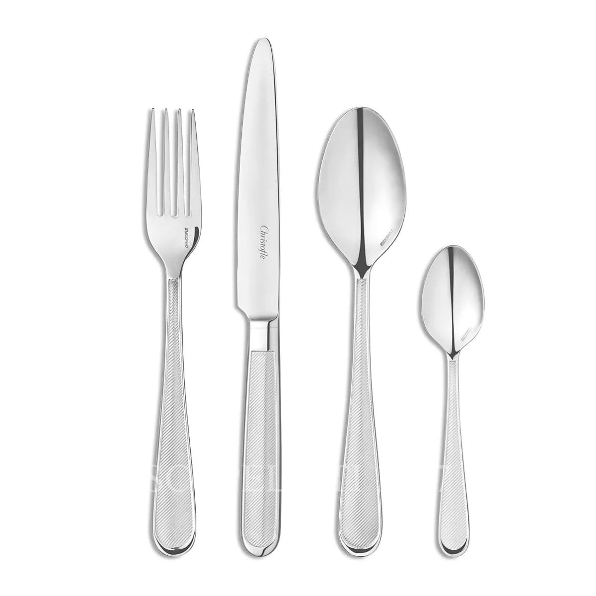 Christofle Christofle Concorde Cutlery Set 24 pcs Stainless Steel 3