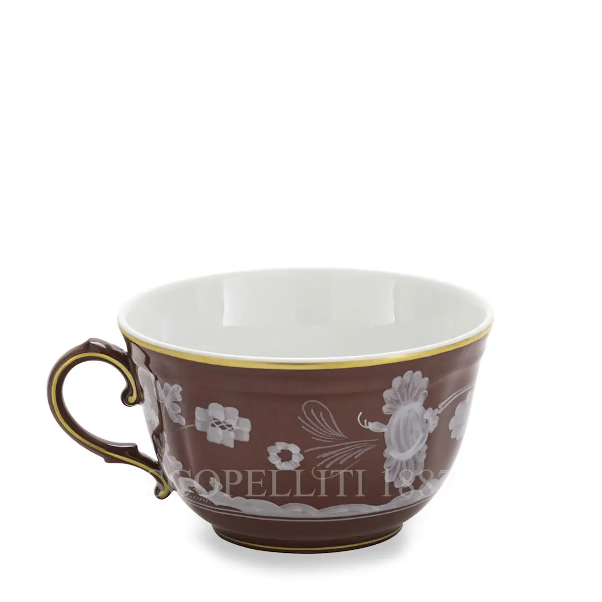 GINORI 1735 Ginori 1735 Oriente Italiano Castagna Tea Cup and Saucer 3
