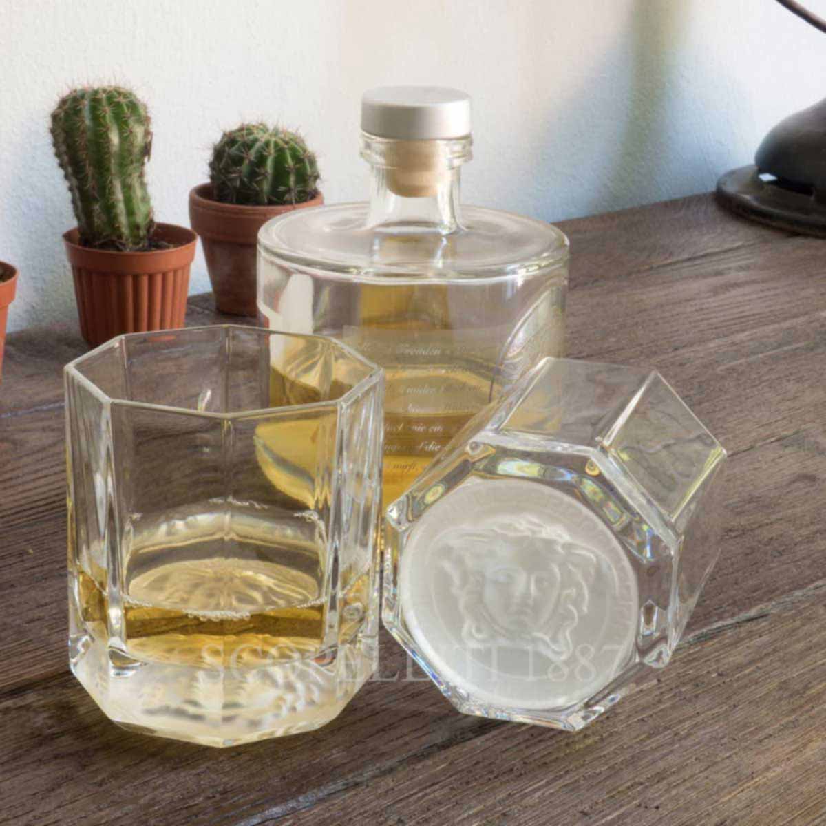 VERSACE Versace Set of 2 Whisky Tumblers Medusa Lumiere 4
