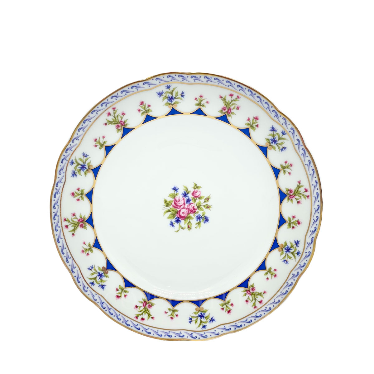 Bernardaud Bernardaud Dessert Plate Chateaubriand Blue 1