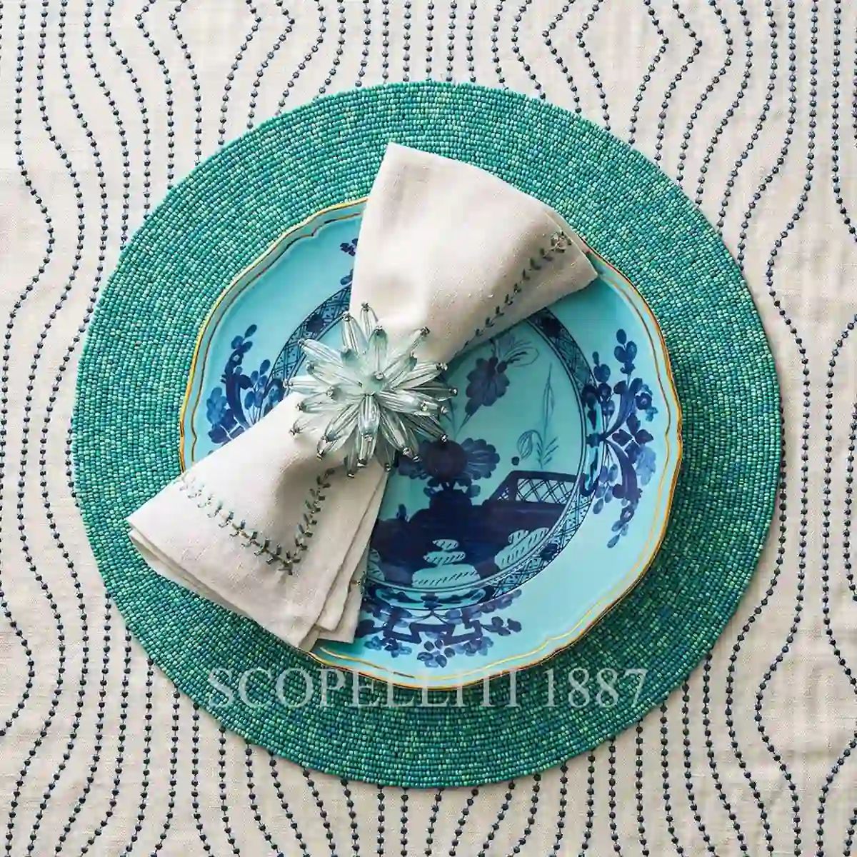 GINORI 1735 Ginori 5 piece Place Setting Oriente Italiano Iris 2