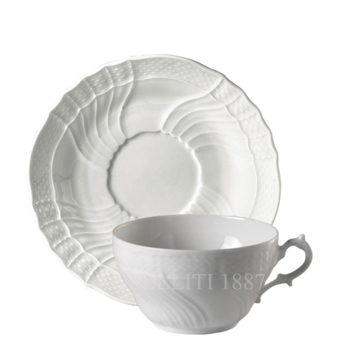 GINORI 1735 Ginori 1735 Breakfast Cup and Saucer Vecchio Ginori 1