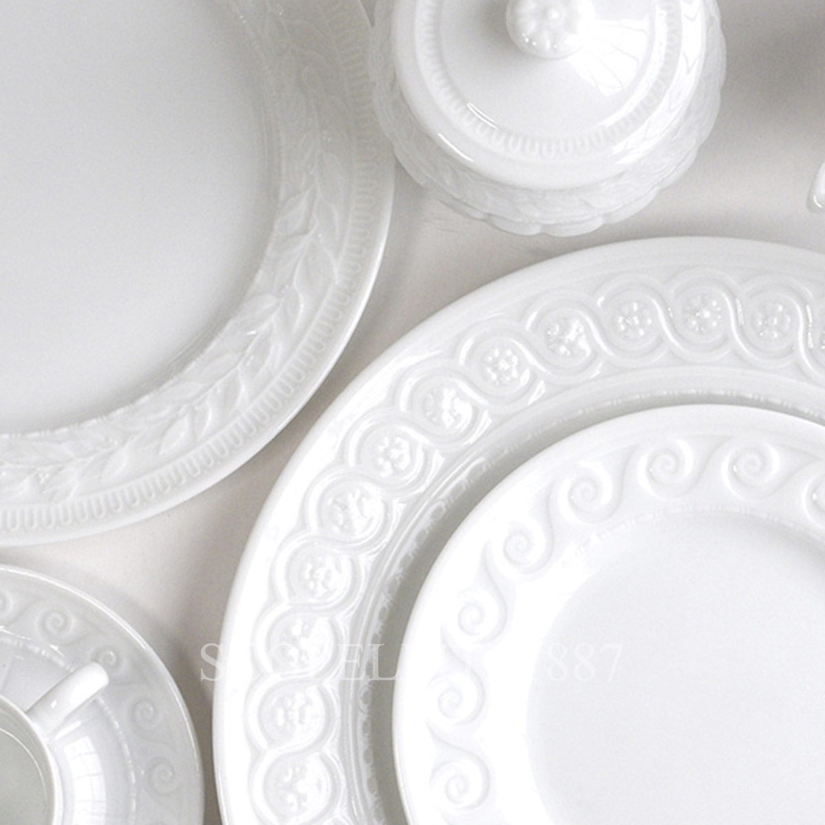 Bernardaud Bernardaud Louvre Tea Cup and Saucer 2