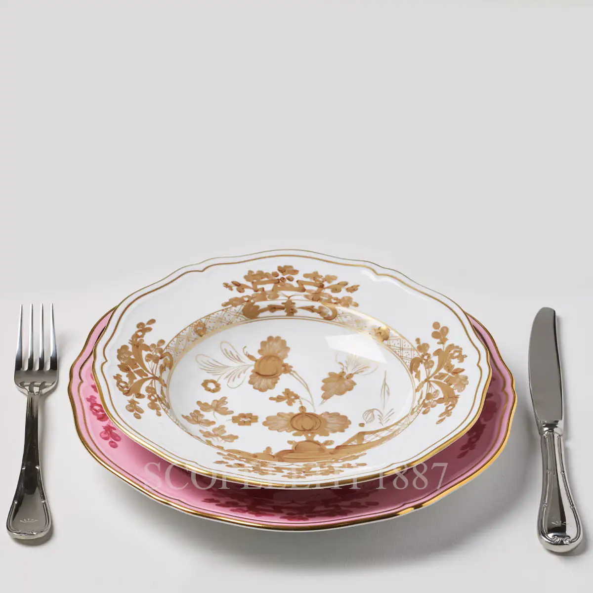 GINORI 1735 Ginori 1735 Oriente Italiano Aurum Soup Plate 4