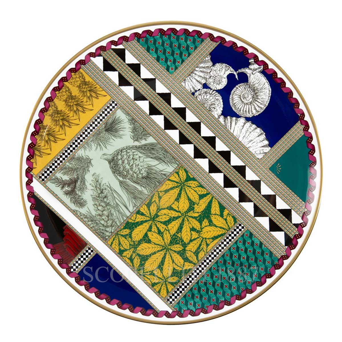 GINORI 1735 Ginori Totem Museo Presentation Plate 1