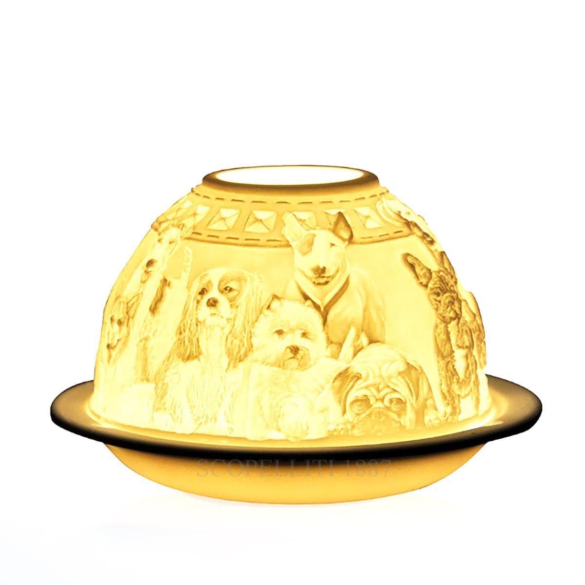 Bernardaud Bernardaud Votive Dogs 1
