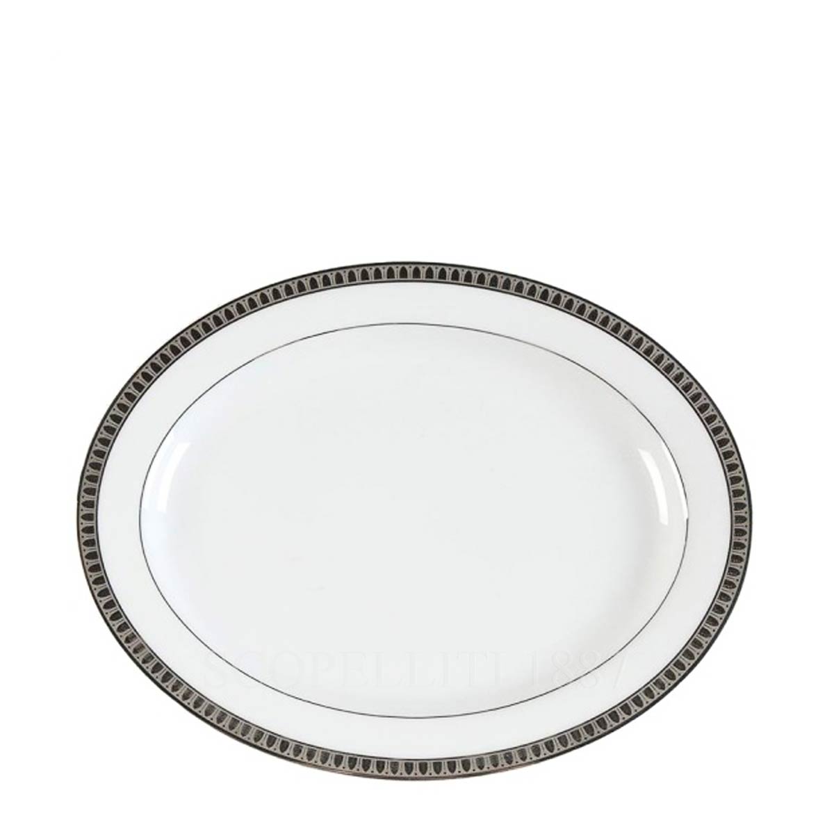 Christofle Christofle Malmaison Platinum Pickle Dish 1