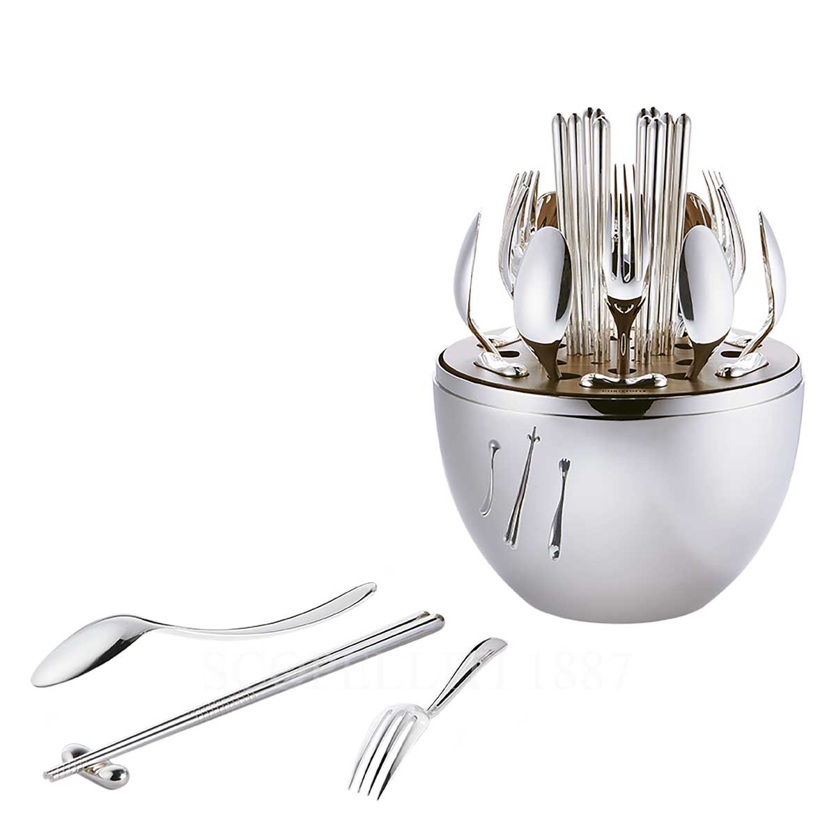 Christofle Christofle Mood Asia Cutlery Set with Chopsticks 3