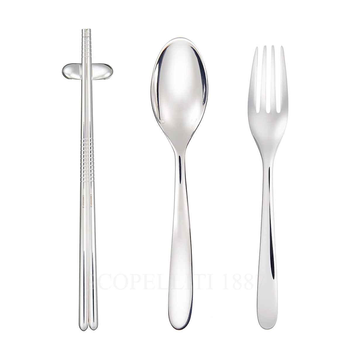Christofle Christofle Mood Asia Cutlery Set with Chopsticks 5