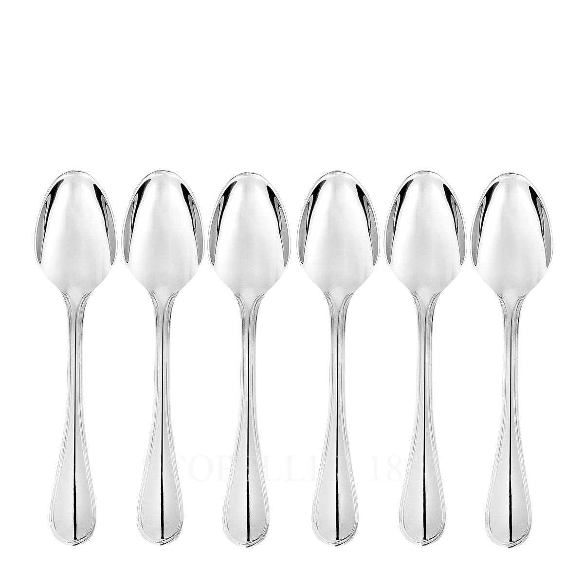 Christofle Christofle Albi Tea Spoons Stainless Steel - Set of 6 1