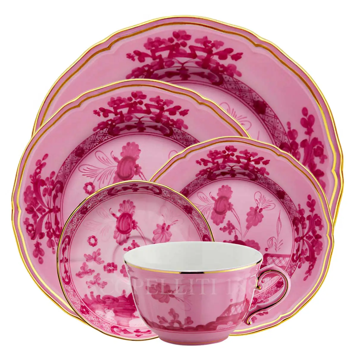 GINORI 1735 Ginori 5 piece Place Setting Oriente Italiano Porpora 1