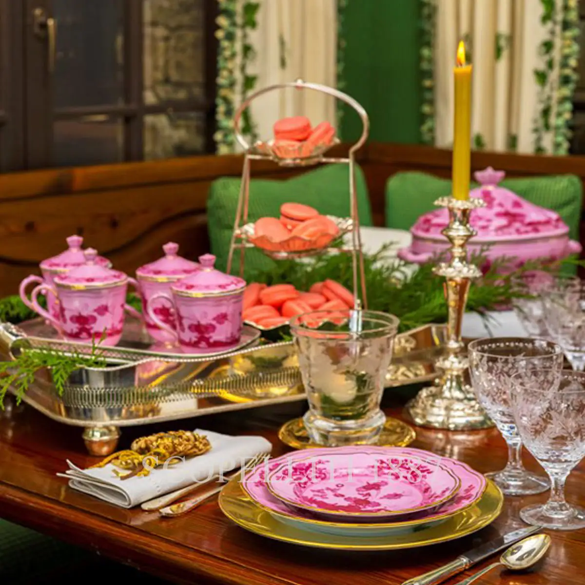 GINORI 1735 Ginori 5 piece Place Setting Oriente Italiano Porpora 5