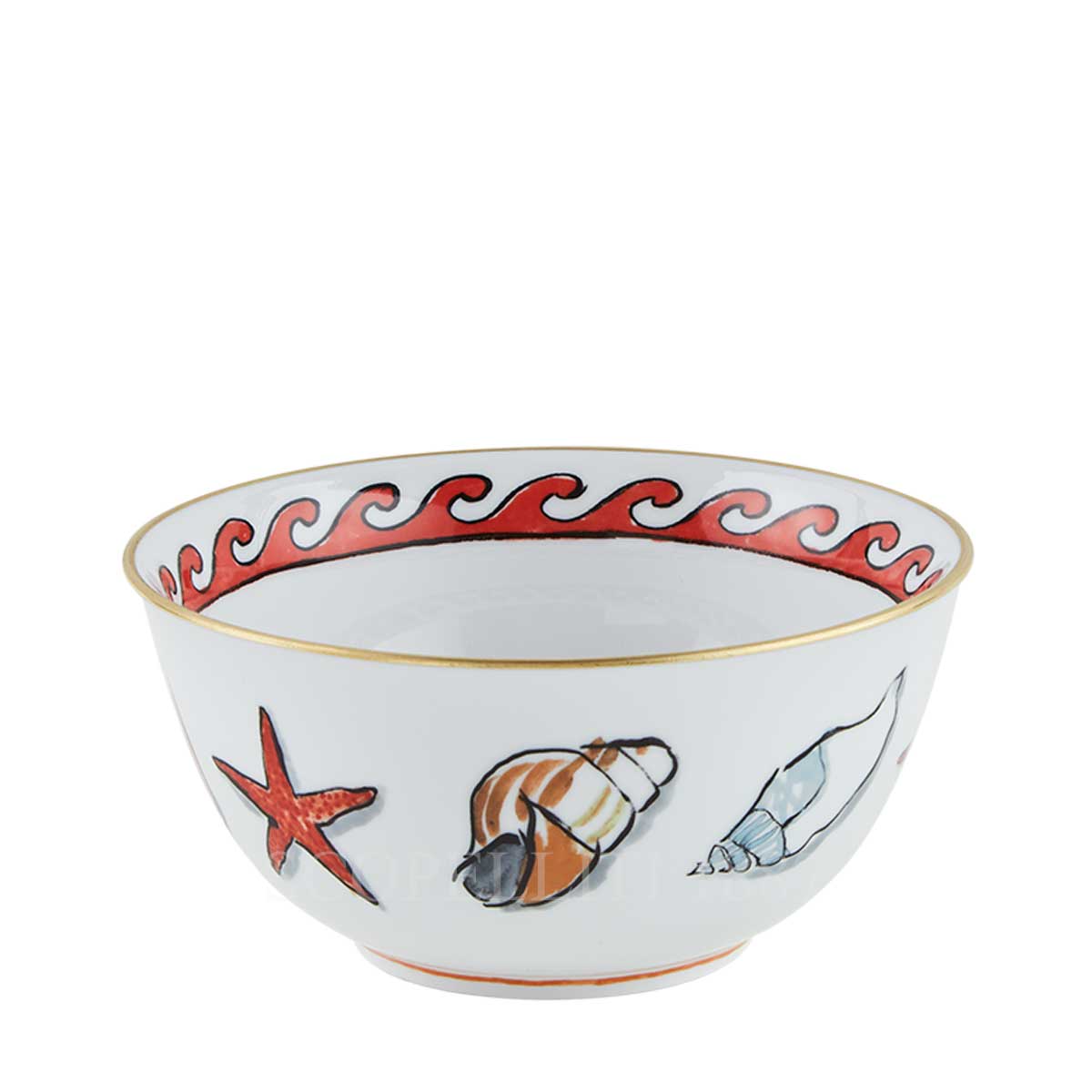 GINORI 1735 Ginori Large Bowl White il Viaggio di Nettuno 1