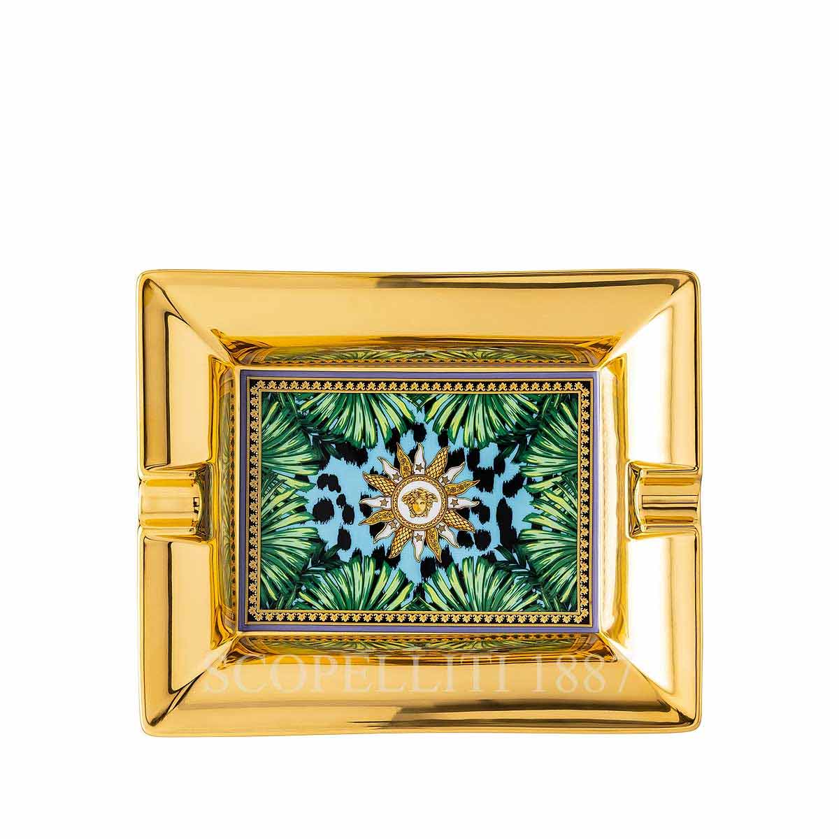 VERSACE Versace Ashtray 16 cm Jungle Animalier 1