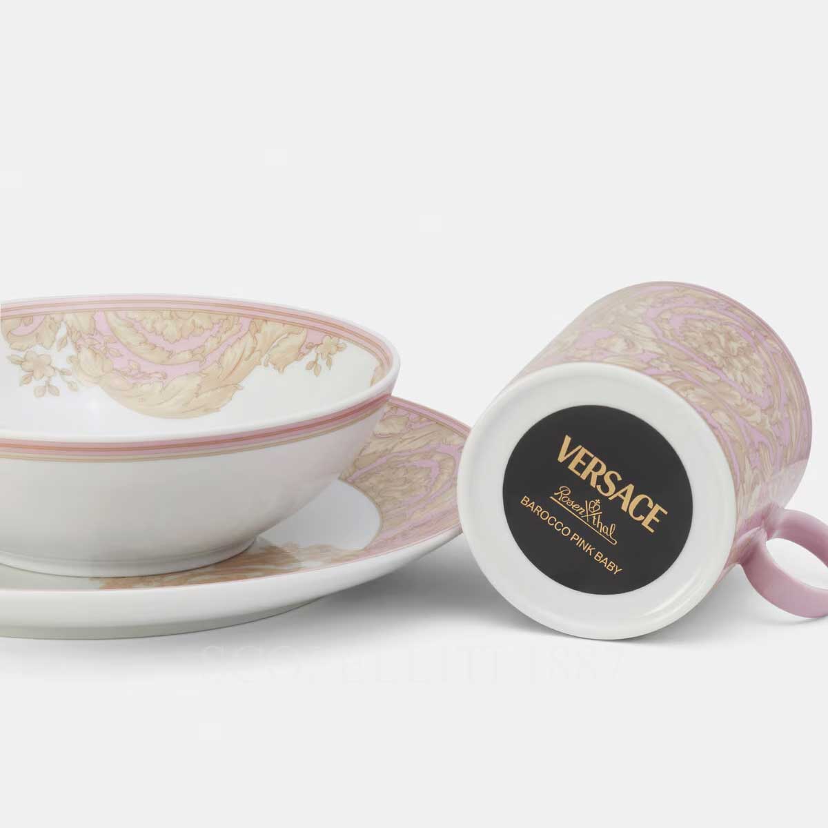 VERSACE Versace Kids Barocco Rose Dinner Set 3 Pcs 2