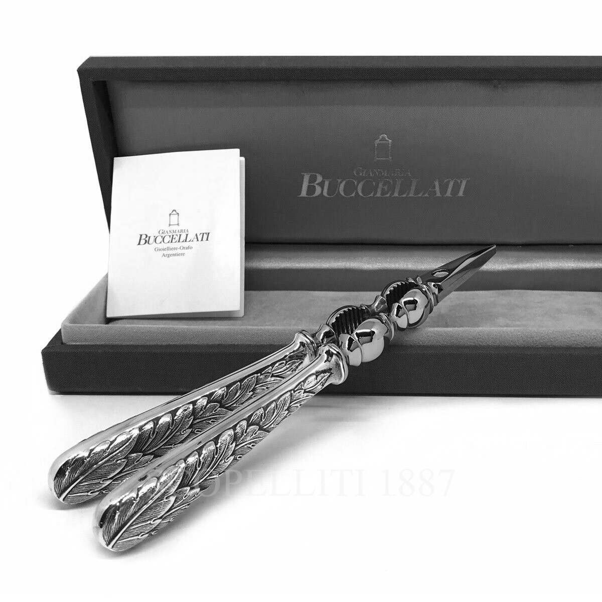 BUCCELLATI Buccellati Nutcracker and Grape Scissors Sterling Silver 1