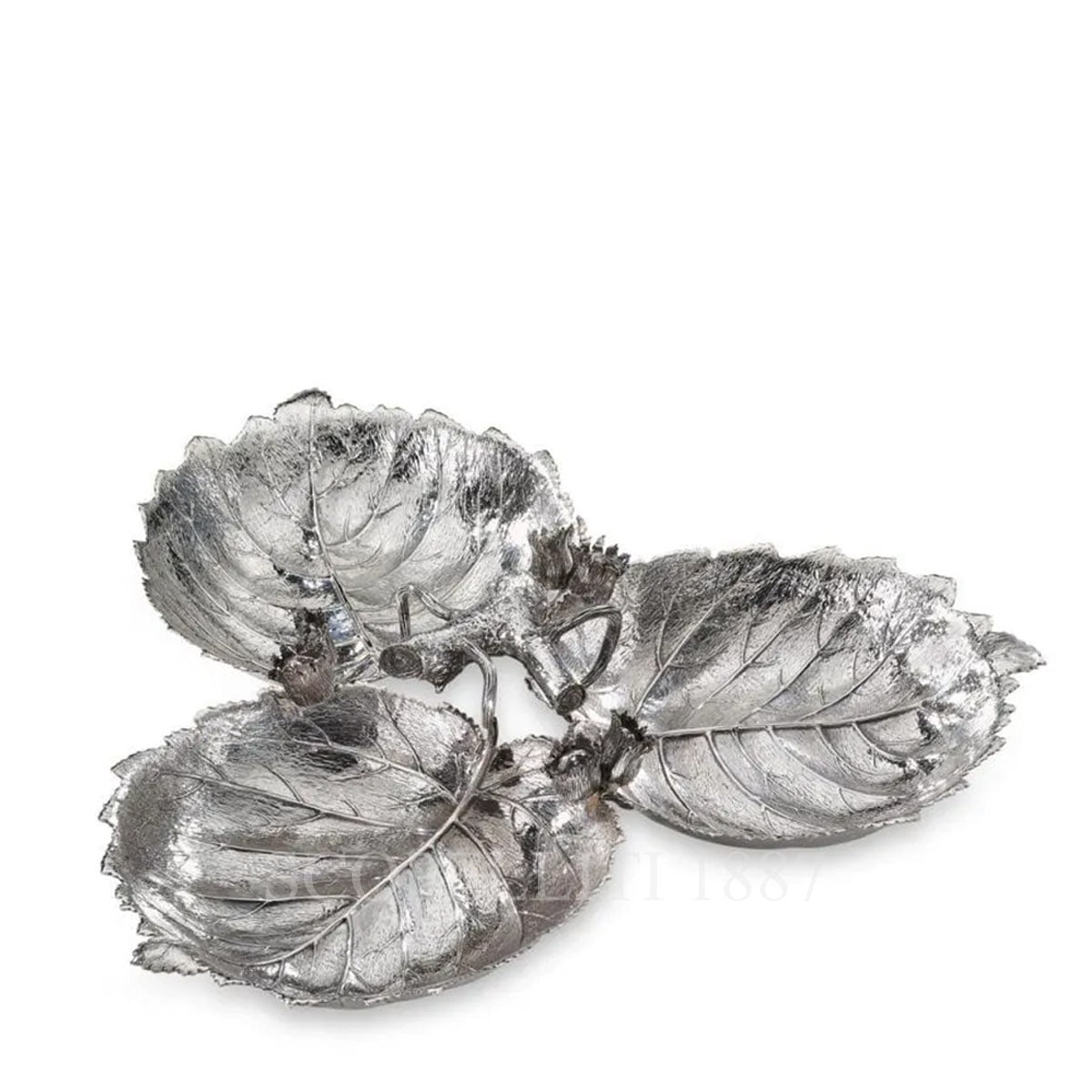 BUCCELLATI Buccellati 3 Hazel Leaves Centerpiece Large 1