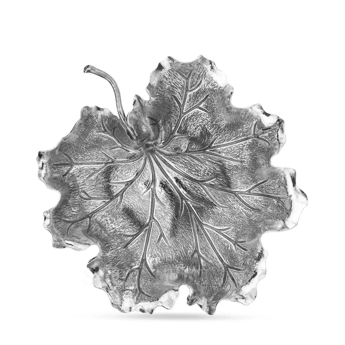 BUCCELLATI Buccellati Geranium Sterling Silver Leaf Bowl 1