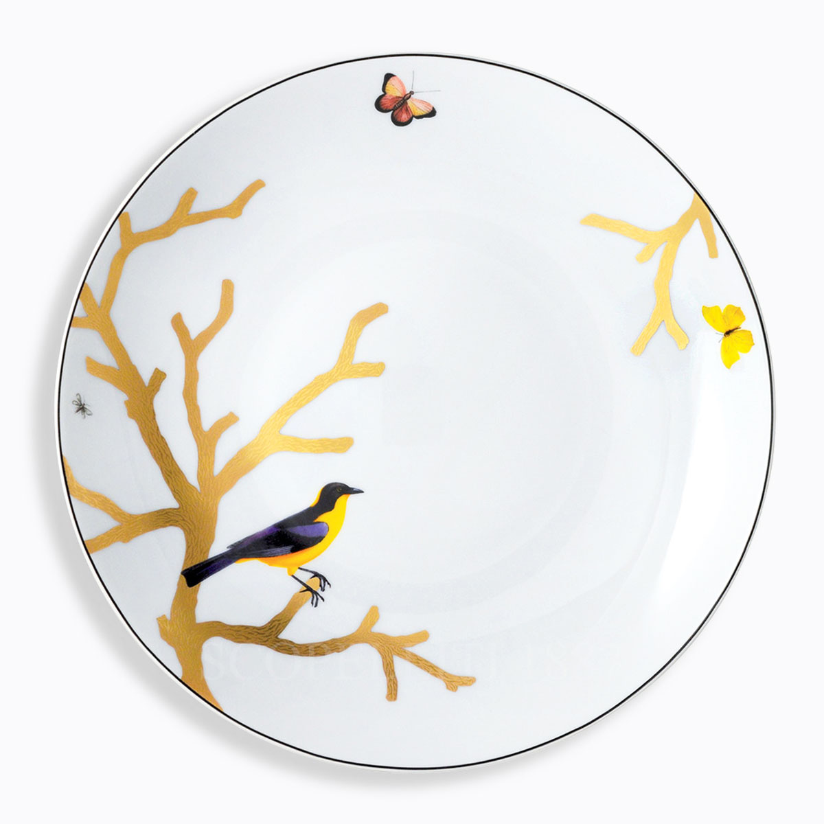 Bernardaud Bernardaud Aux Oiseaux Round Platter Deep 1