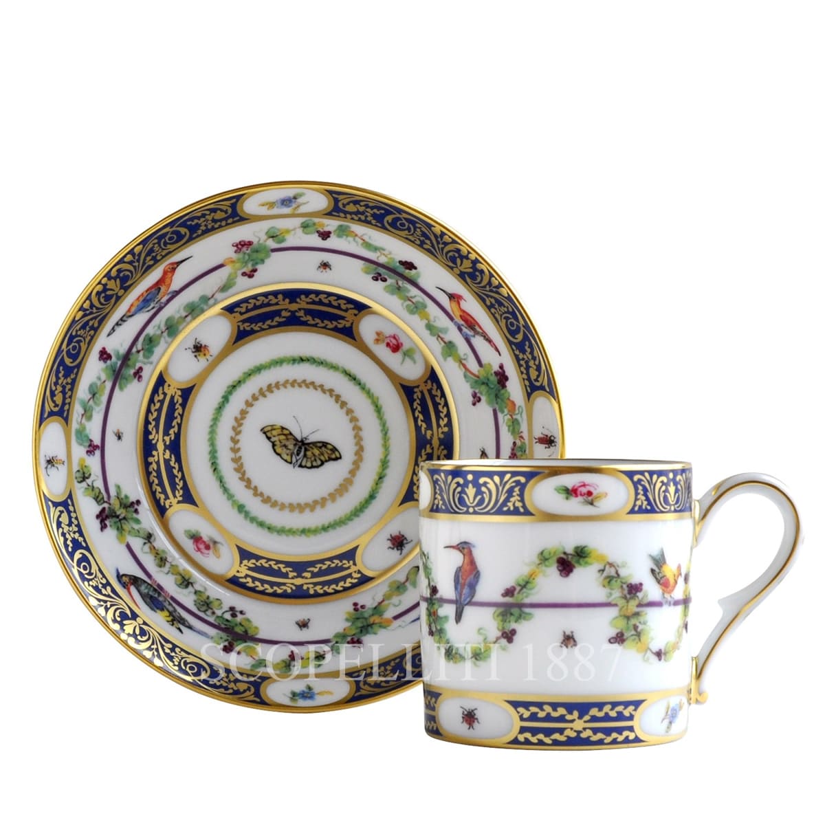 Bernardaud Litron Cup Aux Aigrettes A.M.Royale 1