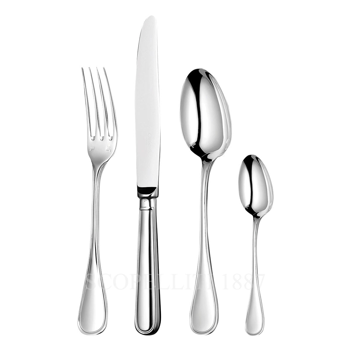 Christofle Christofle Albi 48 pcs Stainless Steel Cutlery Set 1