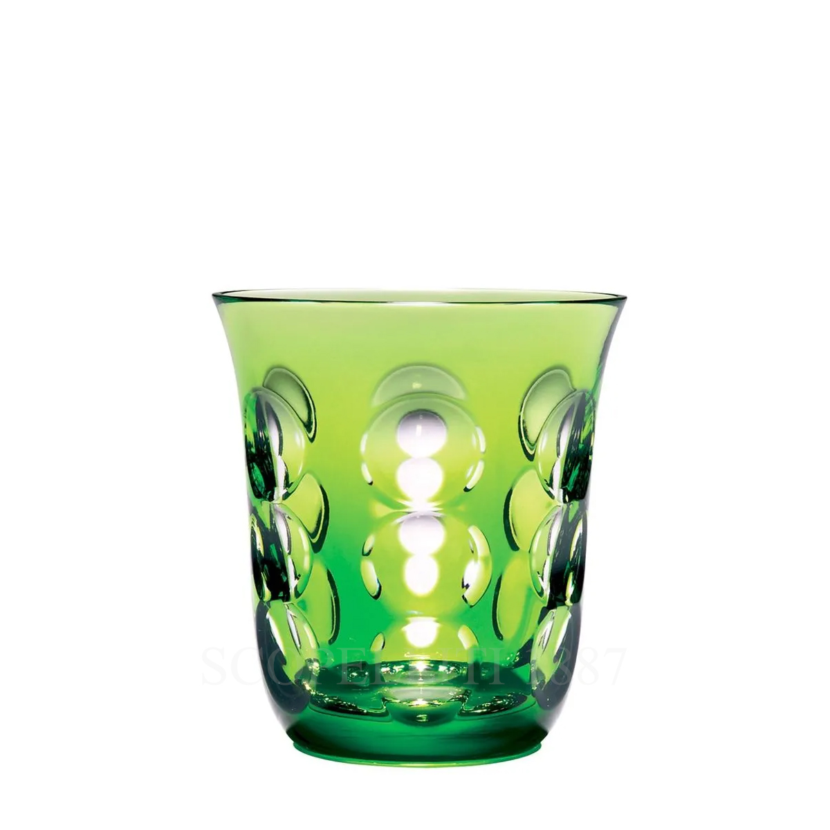 Christofle Christofle Kawali Lime Green Water Glass Small 1