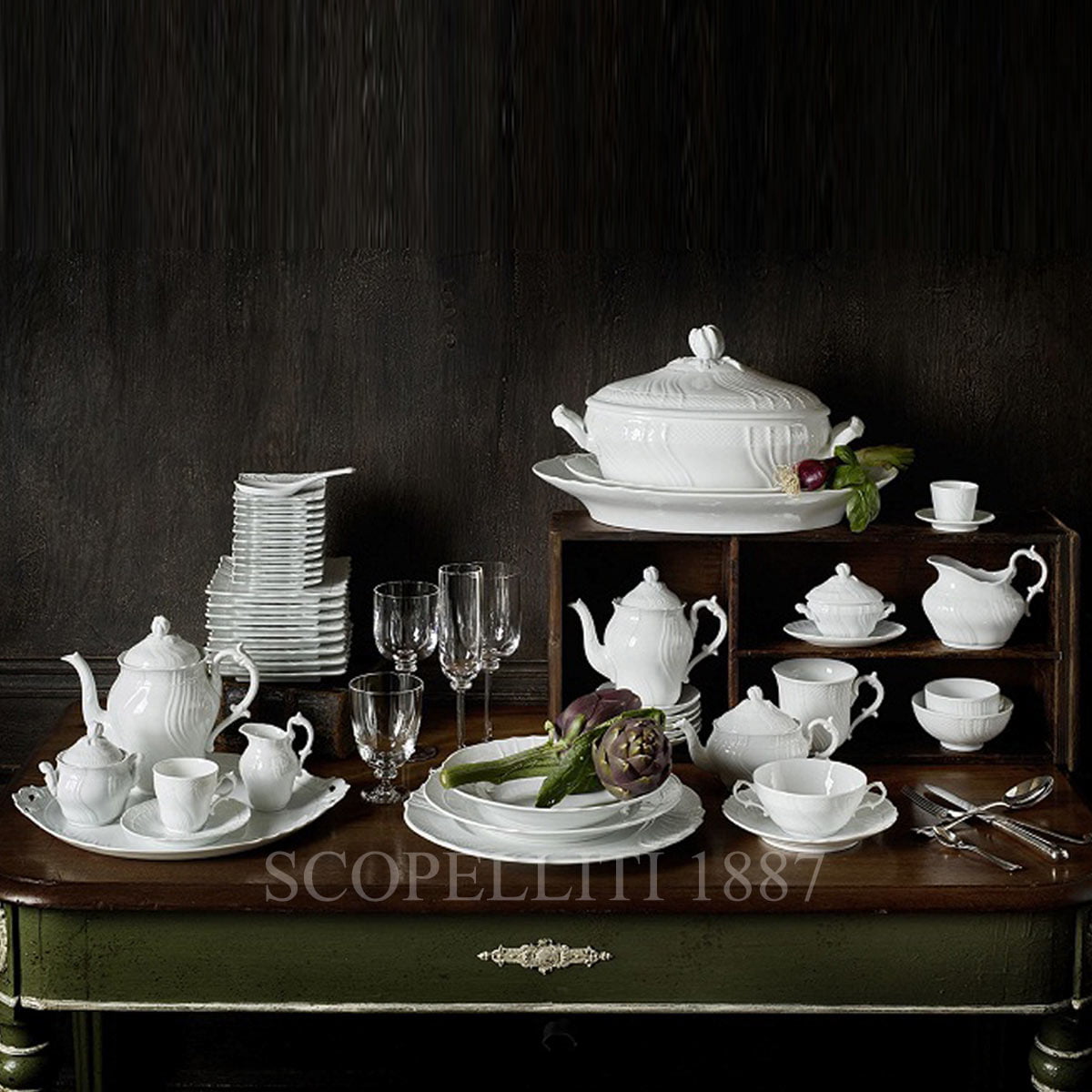 GINORI 1735 Ginori 1735 Round Platter Vecchio Ginori 2