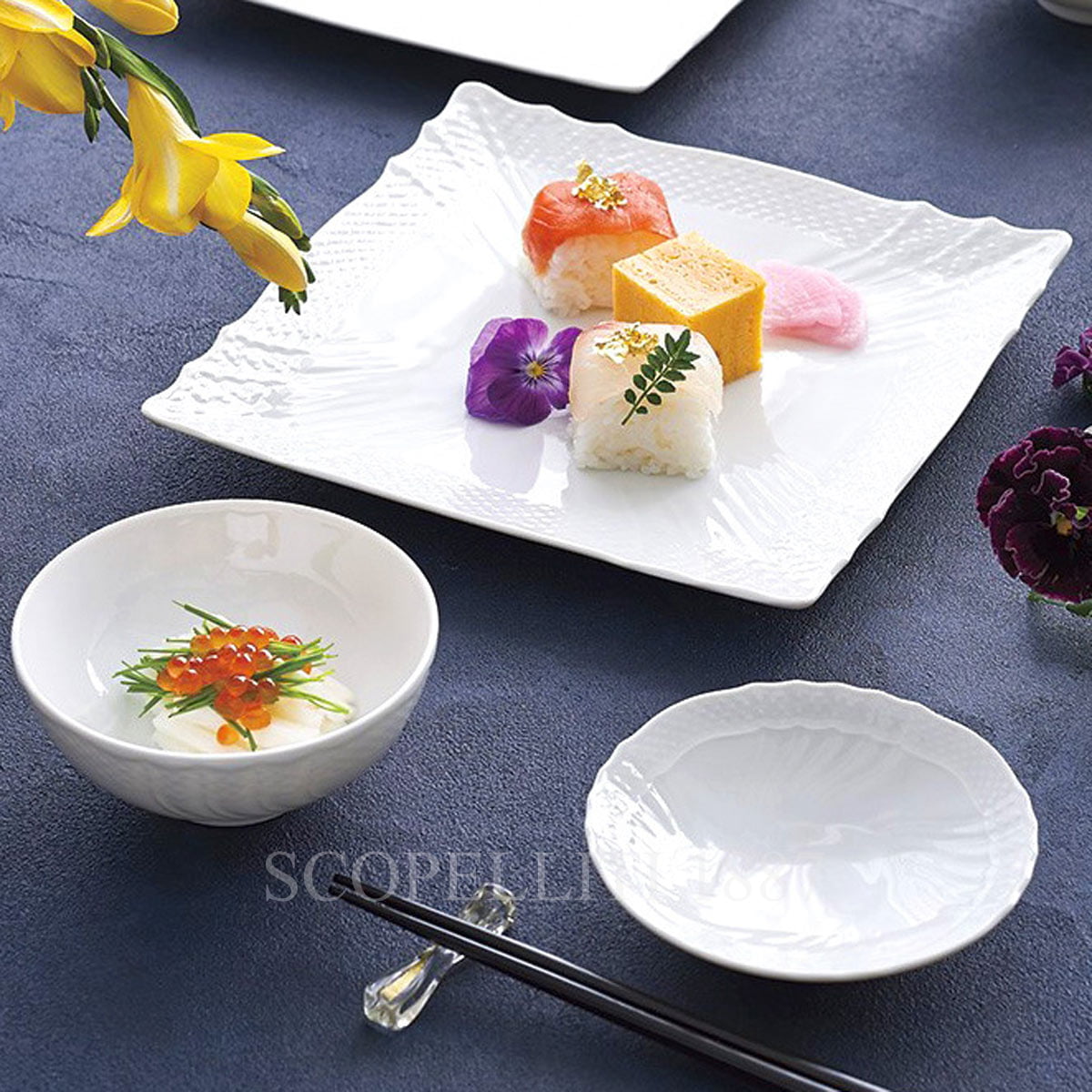 GINORI 1735 Ginori 1735 Squared Plate 27x27 Vecchio Ginori 2