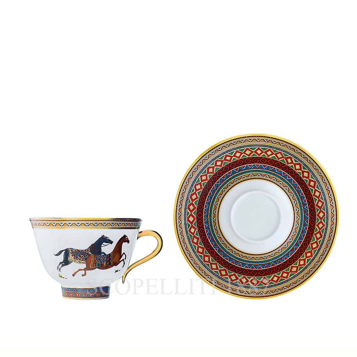 Hermes Hermes Tea Set Cheval d'Orient 4