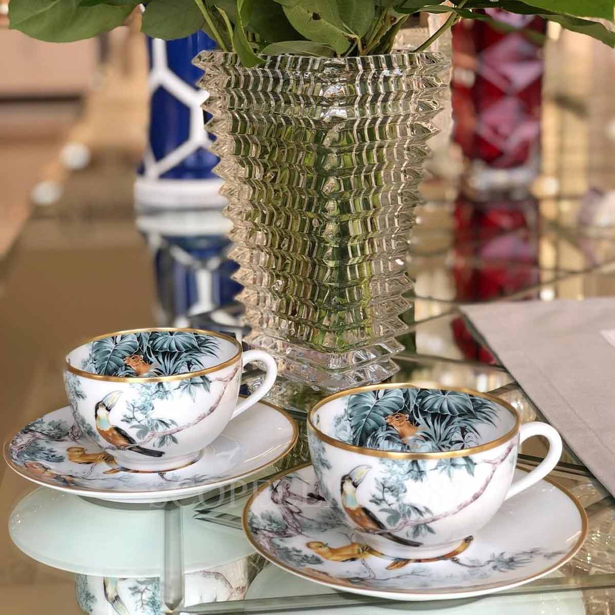 Hermes Hermès Tea Set Carnets d’Equateur 5