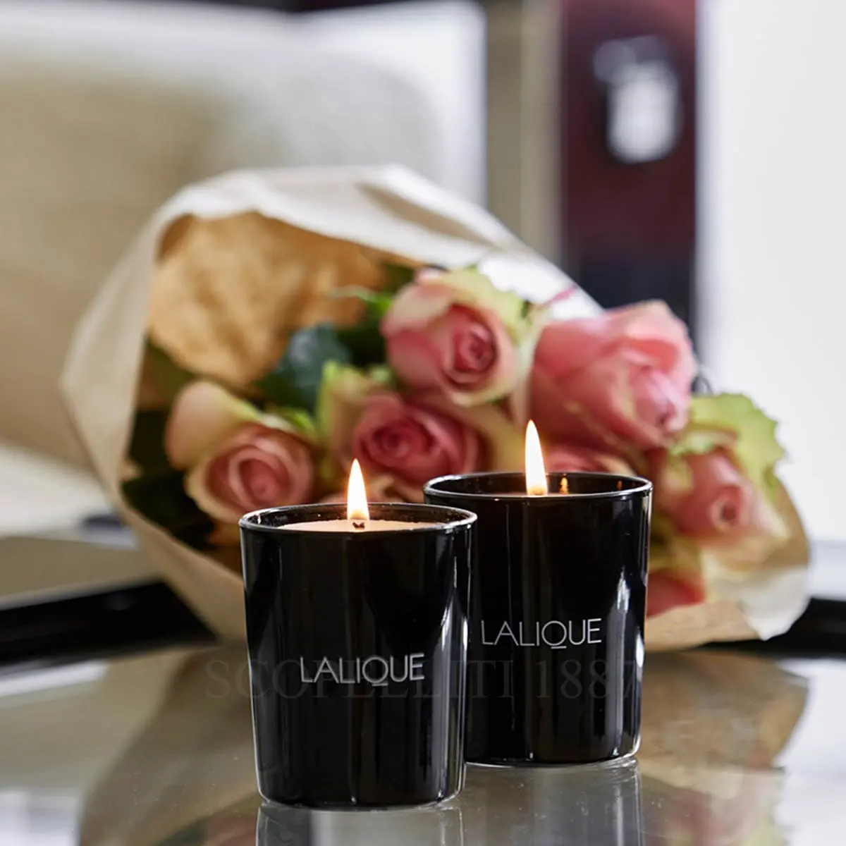 LALIQUE Lalique Voyage de Parfumeur Scented Candle Santal 2