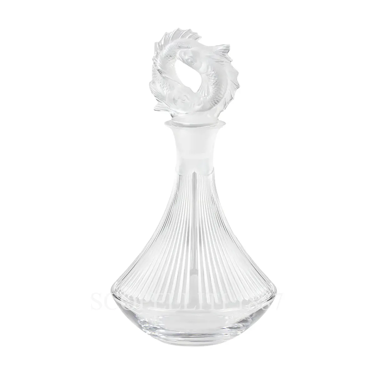 LALIQUE Lalique 2 Poissons Decanter 1
