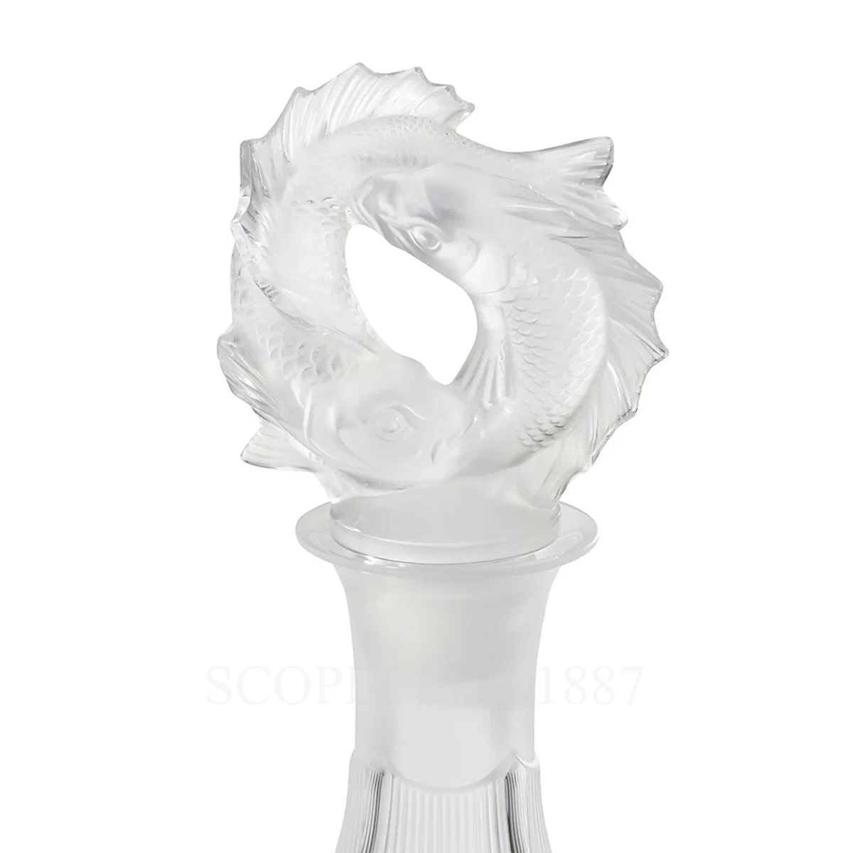 LALIQUE Lalique 2 Poissons Decanter 2