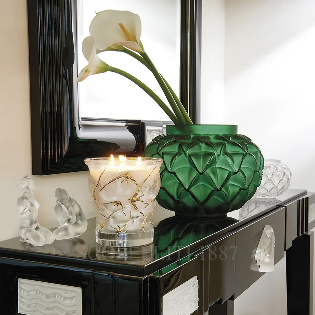 LALIQUE Lalique Oceans Scented Candle Gold Edition 4